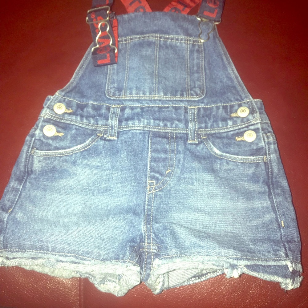 Denim overalls